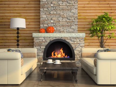Get a Stone Fireplace Repaired!